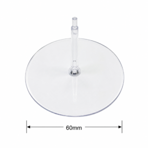 60mm Socle - Transparent